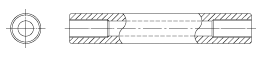 Both ends of internal screw pipe type